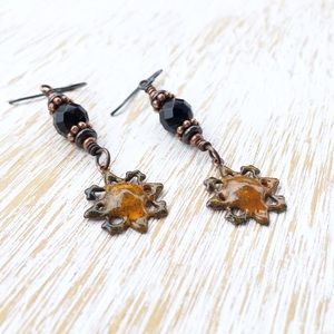 Black Onyx Earrings